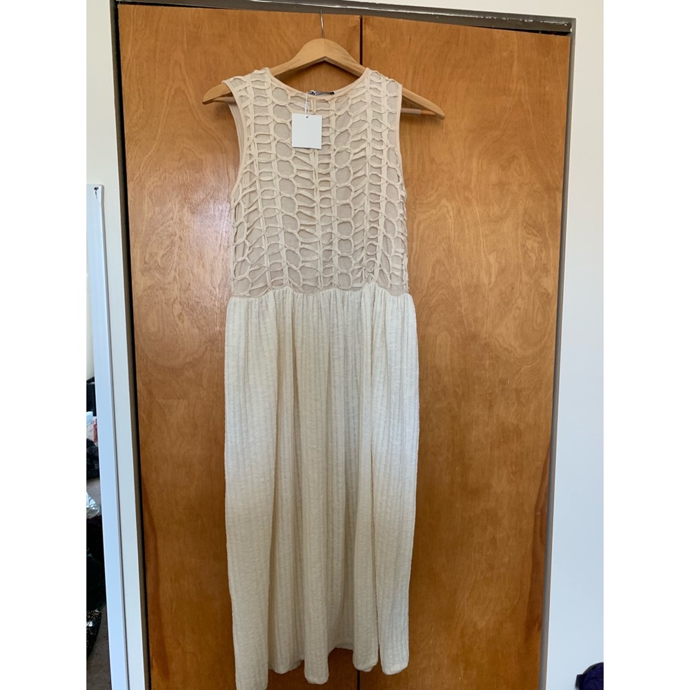 Zara Knit Boho Maxi Dress